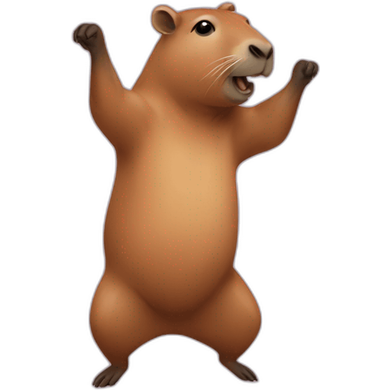 dancing capybara emoji