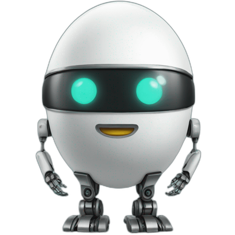 egg robot emoji