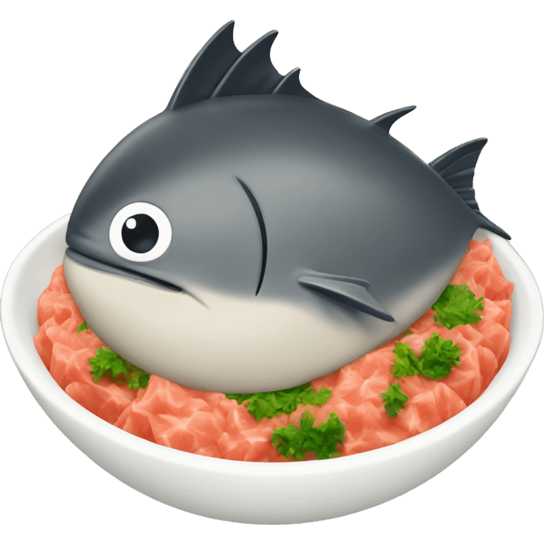 tuna tartar emoji