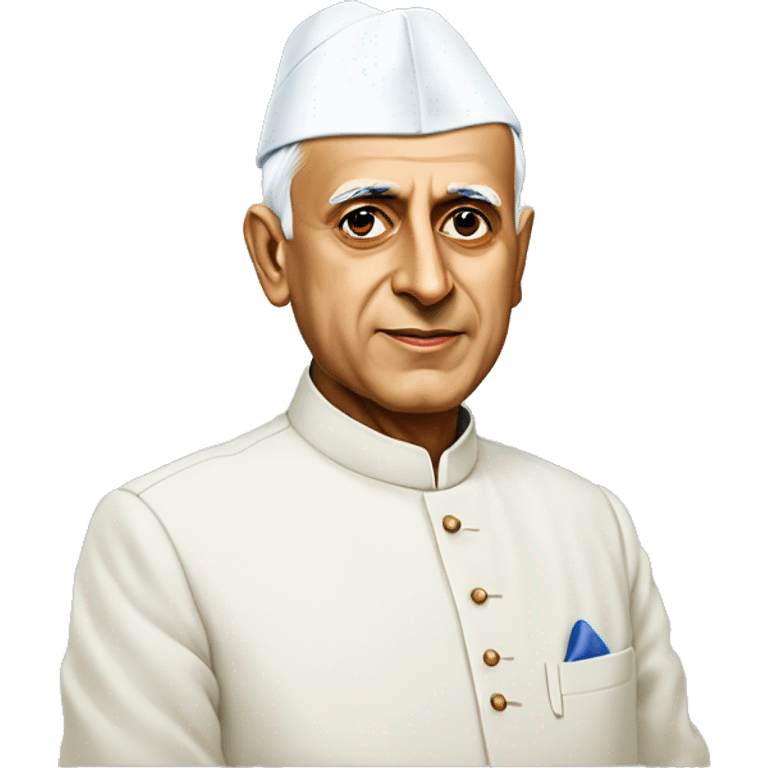 Pandit jawaharlal Nehru Standing Full Emoji emoji