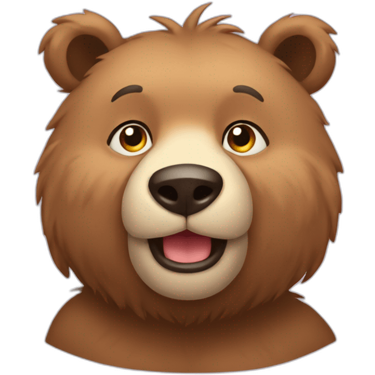 bear 花 emoji