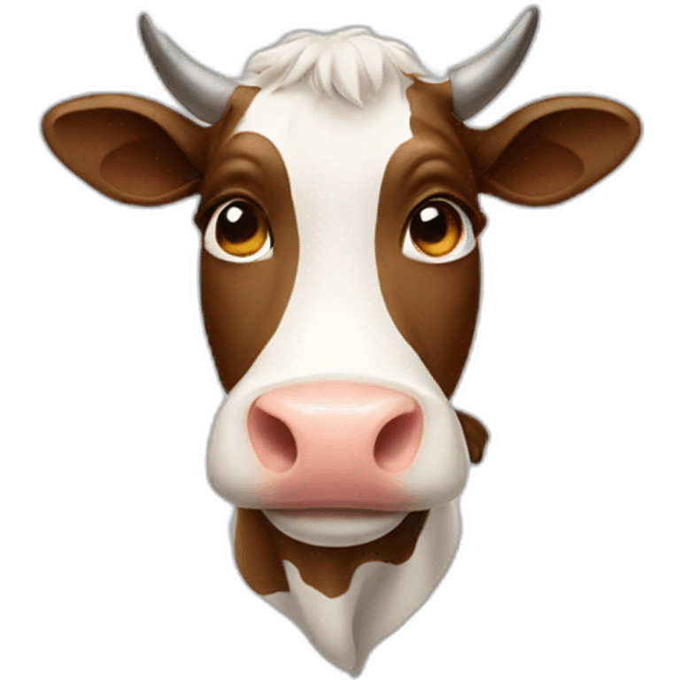 Cow emoji