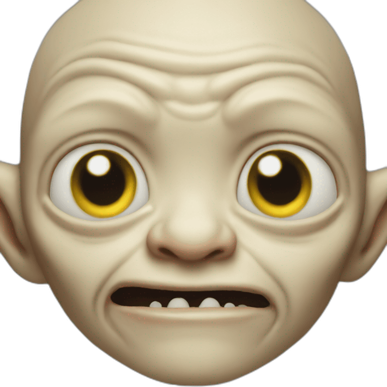 Gollum emoji