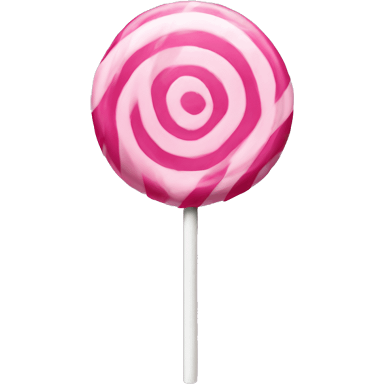 Pink aesthetic lollipop emoji