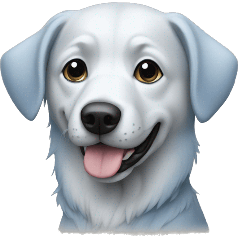 Chien bleu  emoji