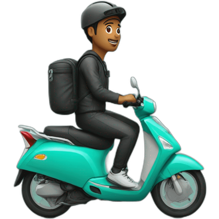 deliveroo rider emoji