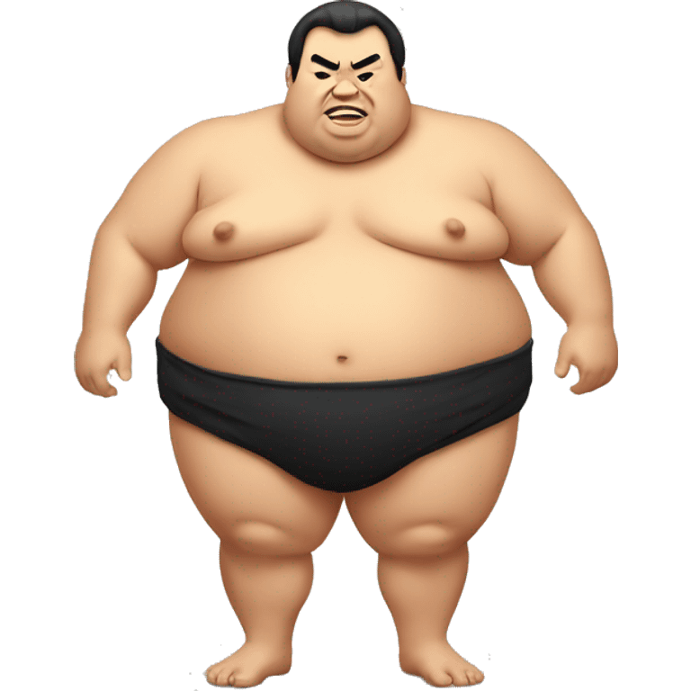 Fat sumo wrestler emoji