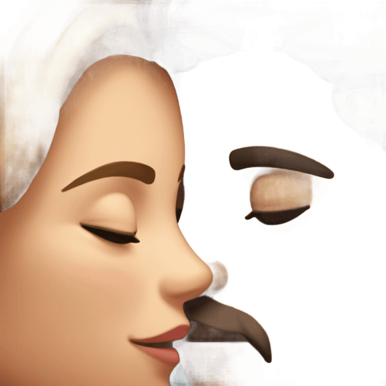 Love bisou emoji