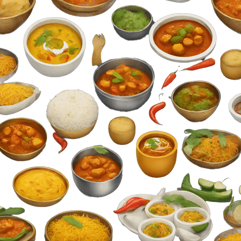 Indian food emoji