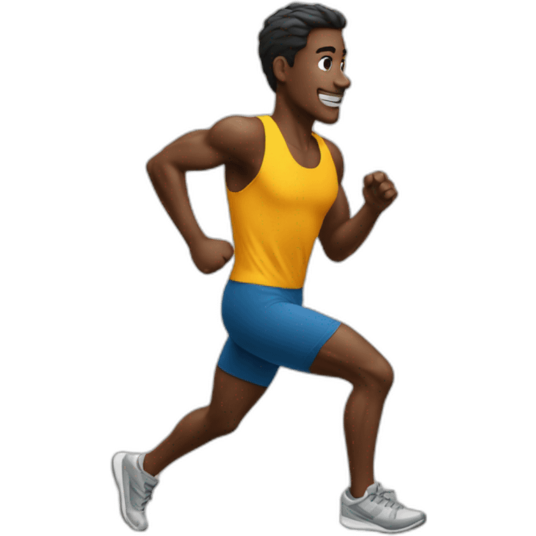 Man Runner emoji