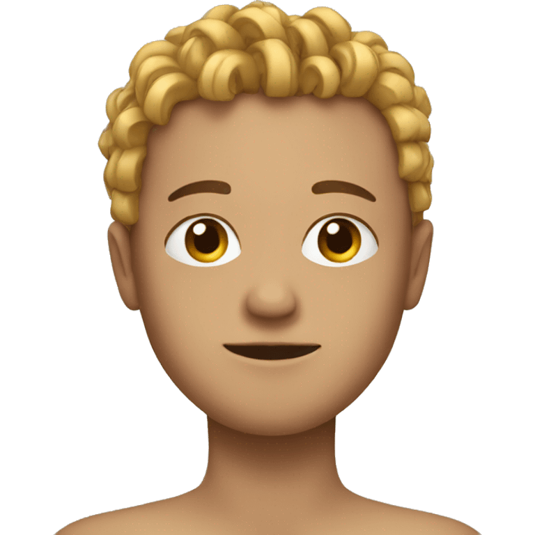 A person with locks emoji