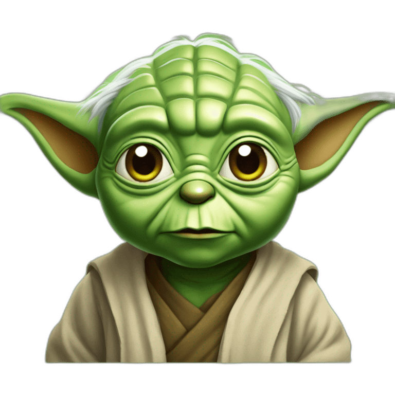 Yoda star Wars judô  emoji