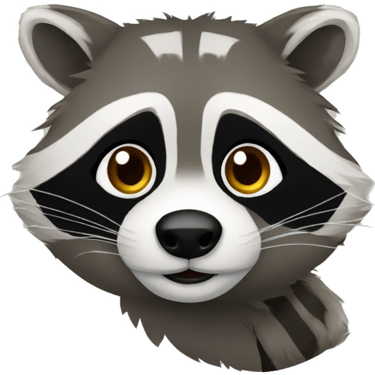 Raccoon emoji