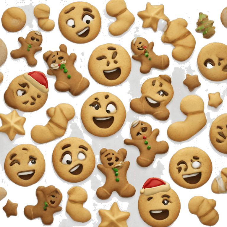 christmas cookie emoji