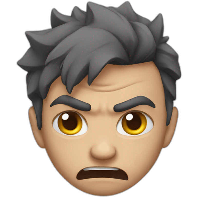 Angry emoji