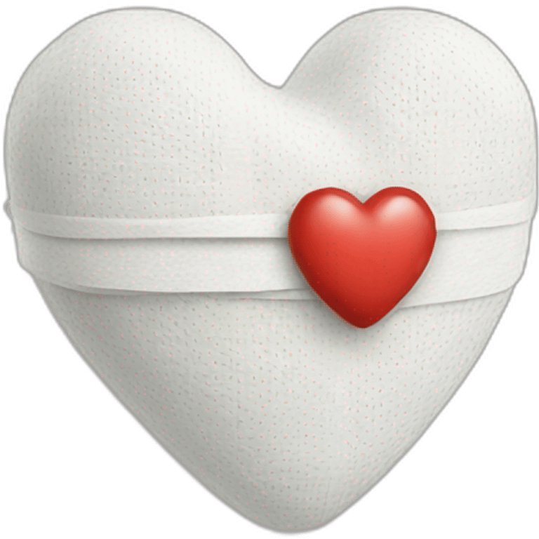 Heart with bandage emoji