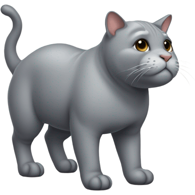 Hippo cat emoji