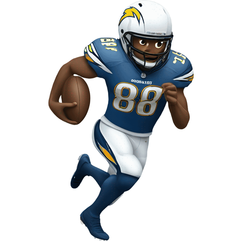 San Diego Chargers Runner emoji