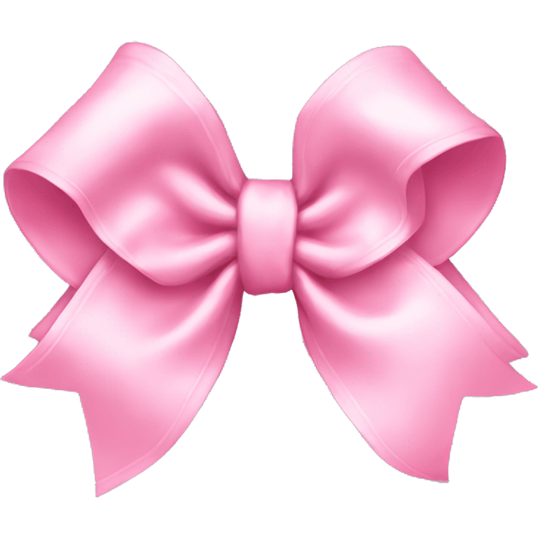 baby pink bow emoji