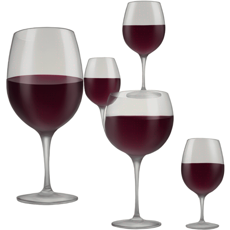 two wine glasses  emoji