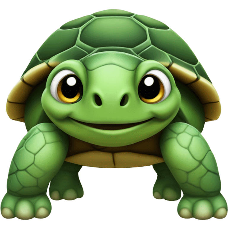 A turtle with horns emoji