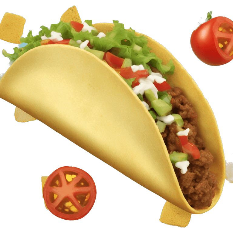 Top gun Taco emoji