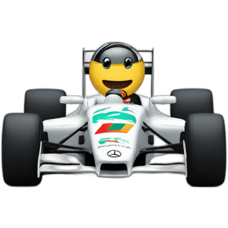 Formule 1 Mercedes emoji