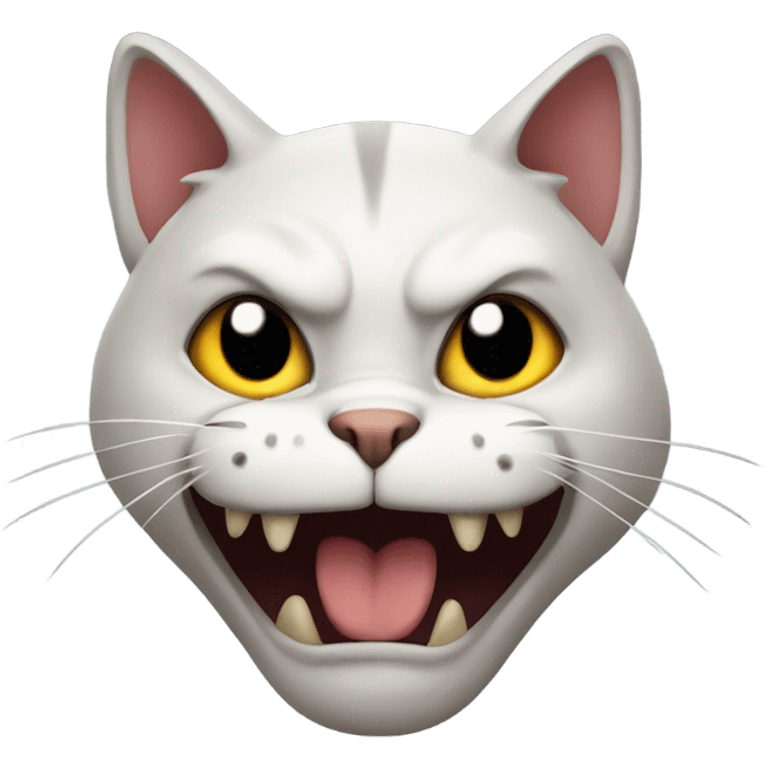 evil cat emoji