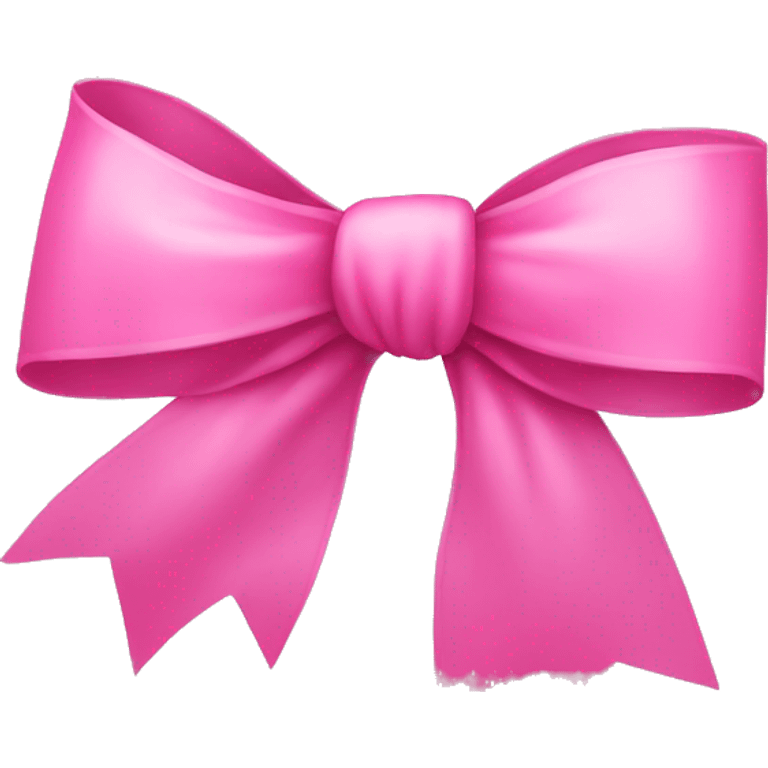 pink ribbon bow  emoji