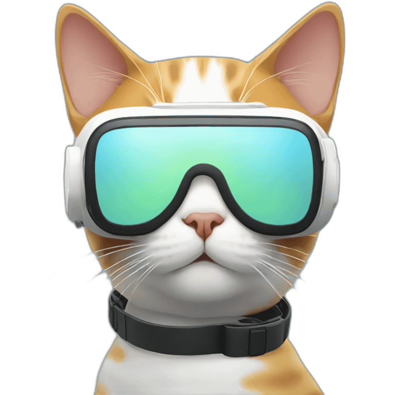 cat in vr headset emoji