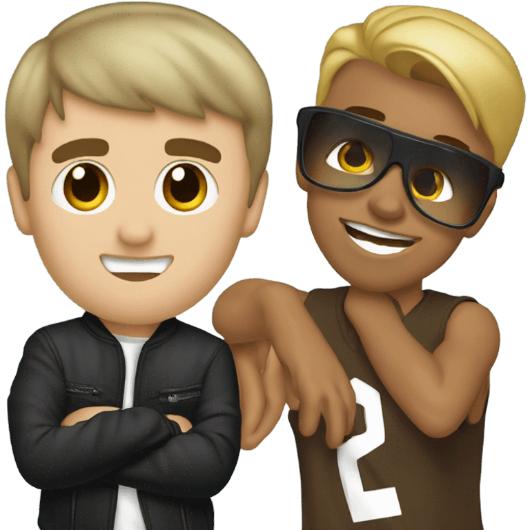 Diddy and Justin Bieber  emoji