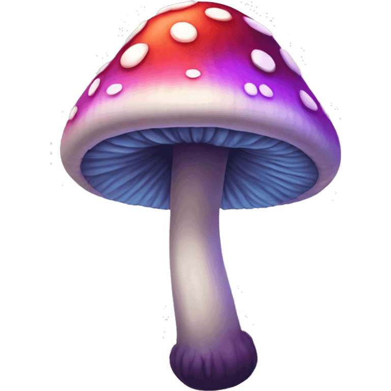 Trippy mushroom emoji