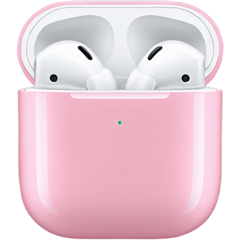 Pink AirPods emoji