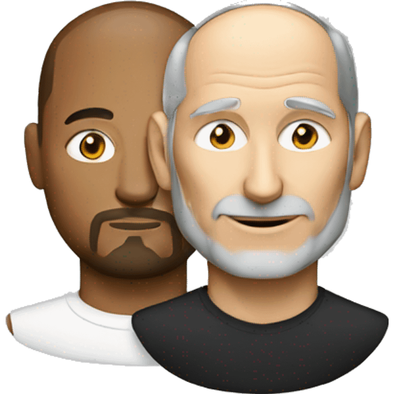 iphone and Steve Jobs emoji