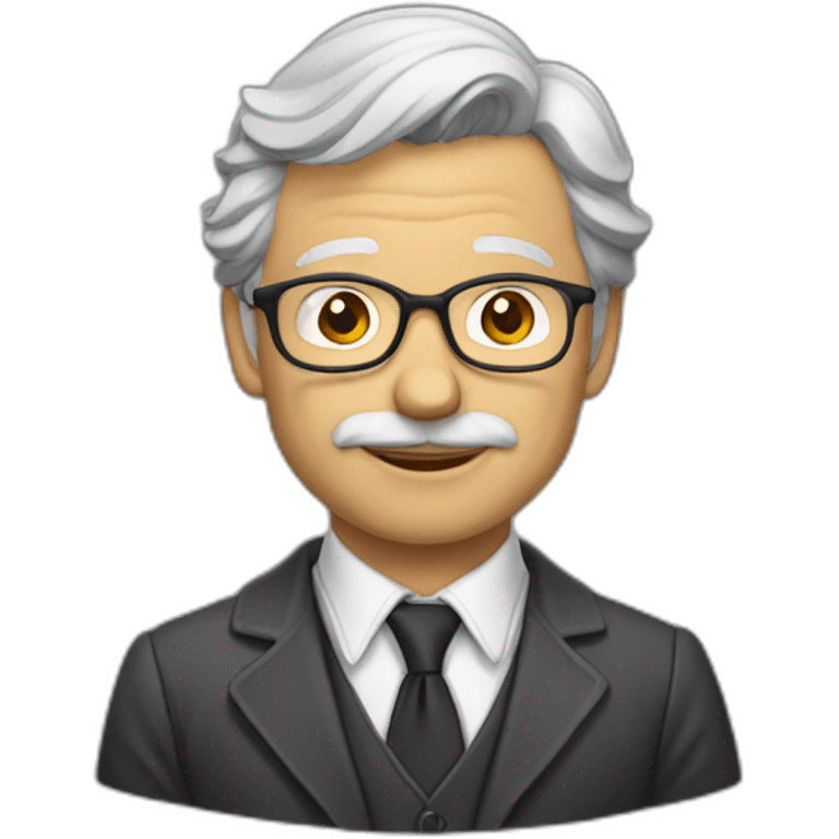 un professeur d'histoire emoji