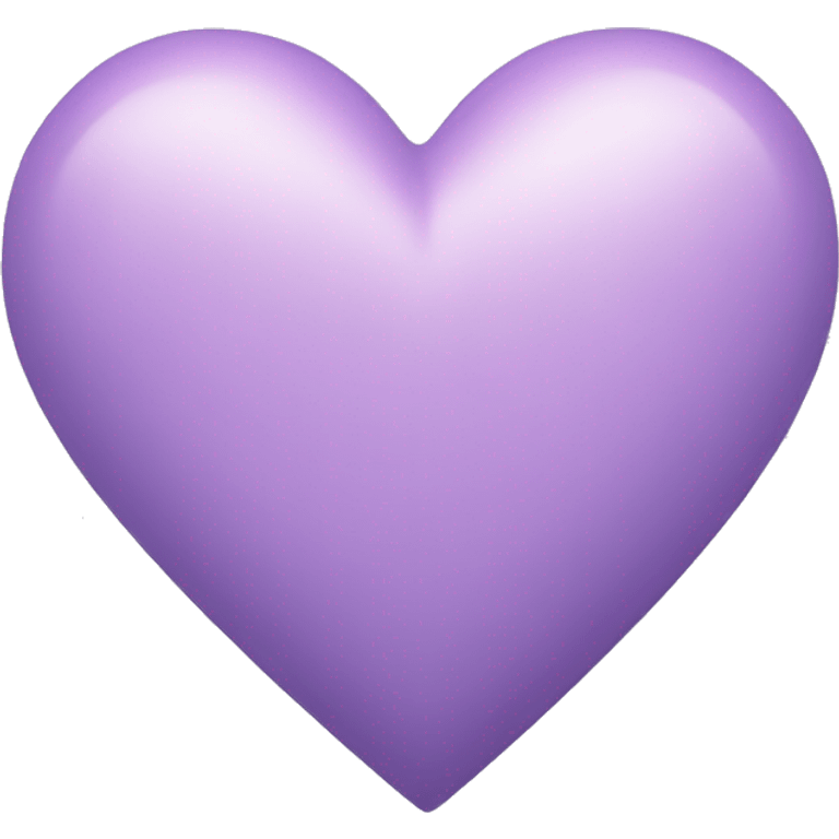 Pastel purple heart emoji