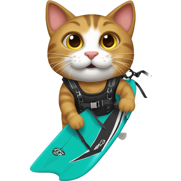 kitesurf cat emoji