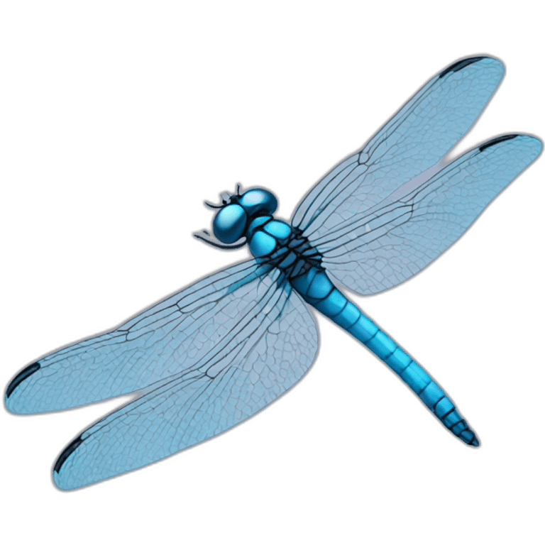 dragonfly blue emoji