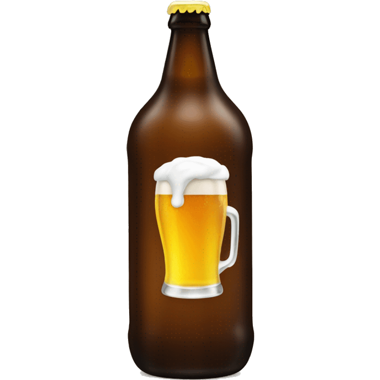 beer in a bottle emoji