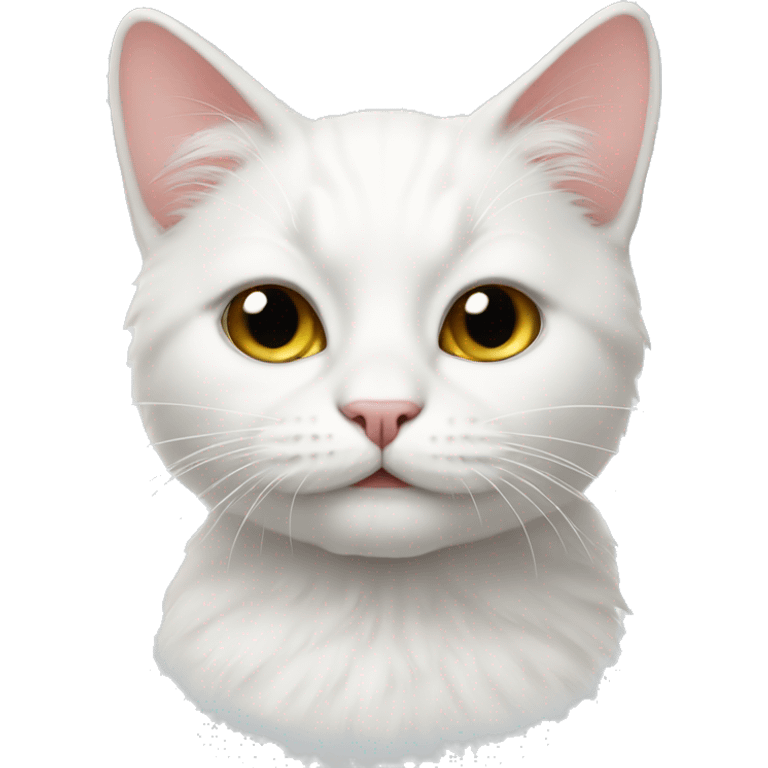 White cat emoji