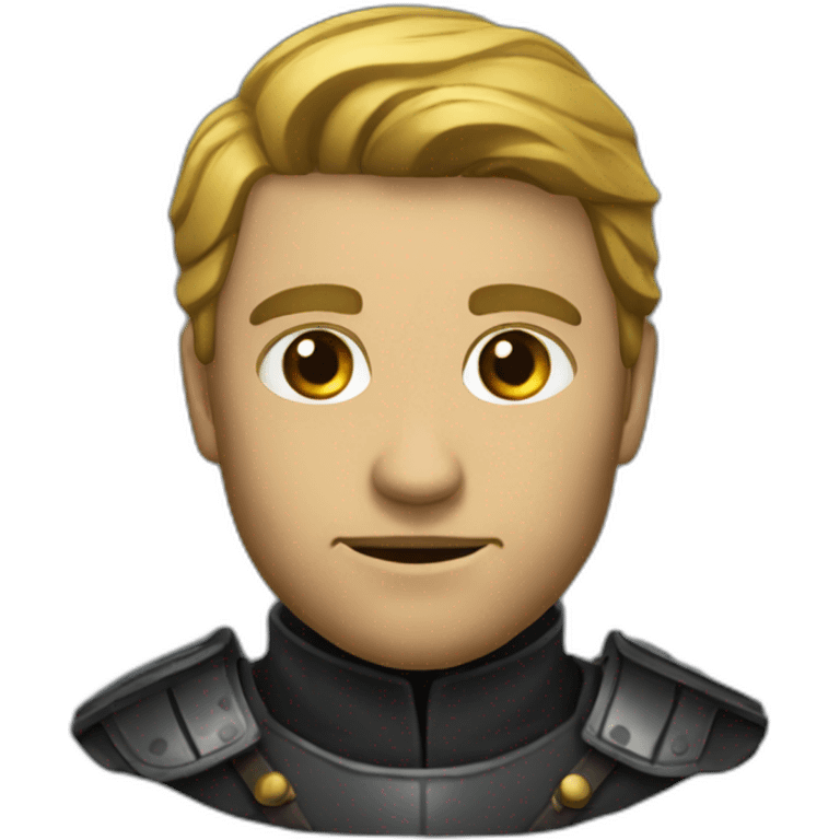 Chevaliers noir emoji