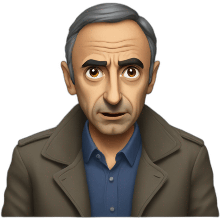 Angry Eric zemmour emoji