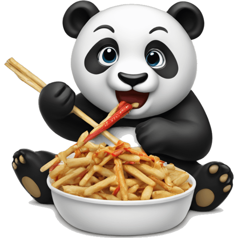 panda express eating canes emoji