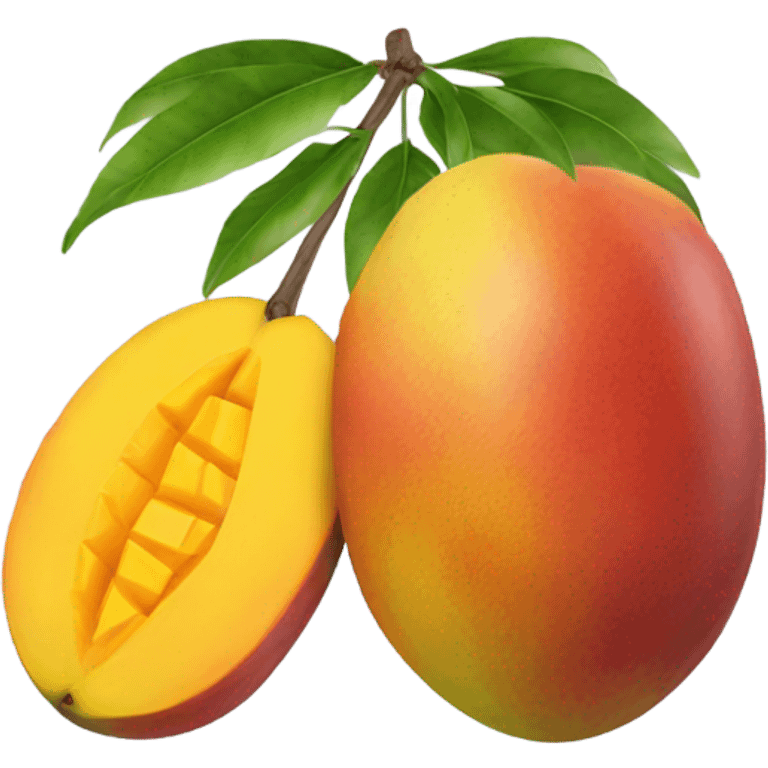 Realistic Mango emoji