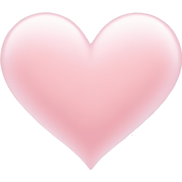 Light Pink Heart emoji