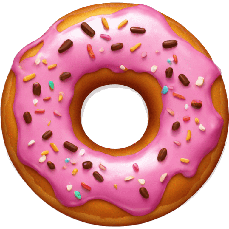 cinammon donut emoji