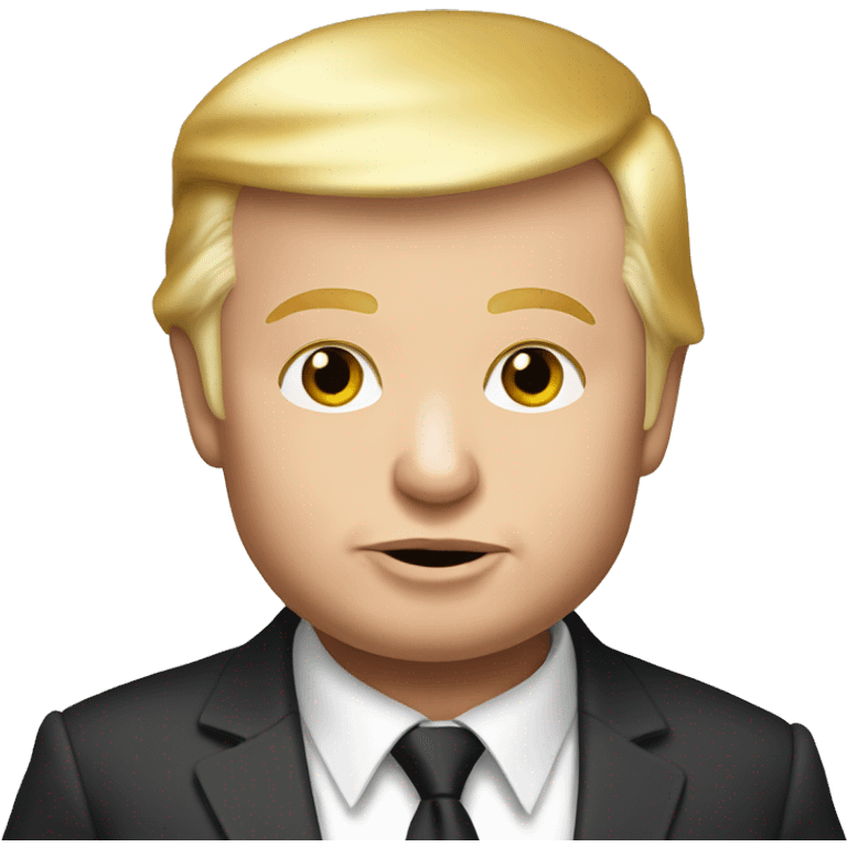 Elon musk and trump baby emoji