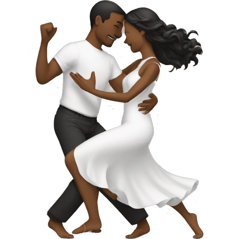 Couples dancing emoji