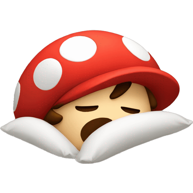 mario sleeping emoji