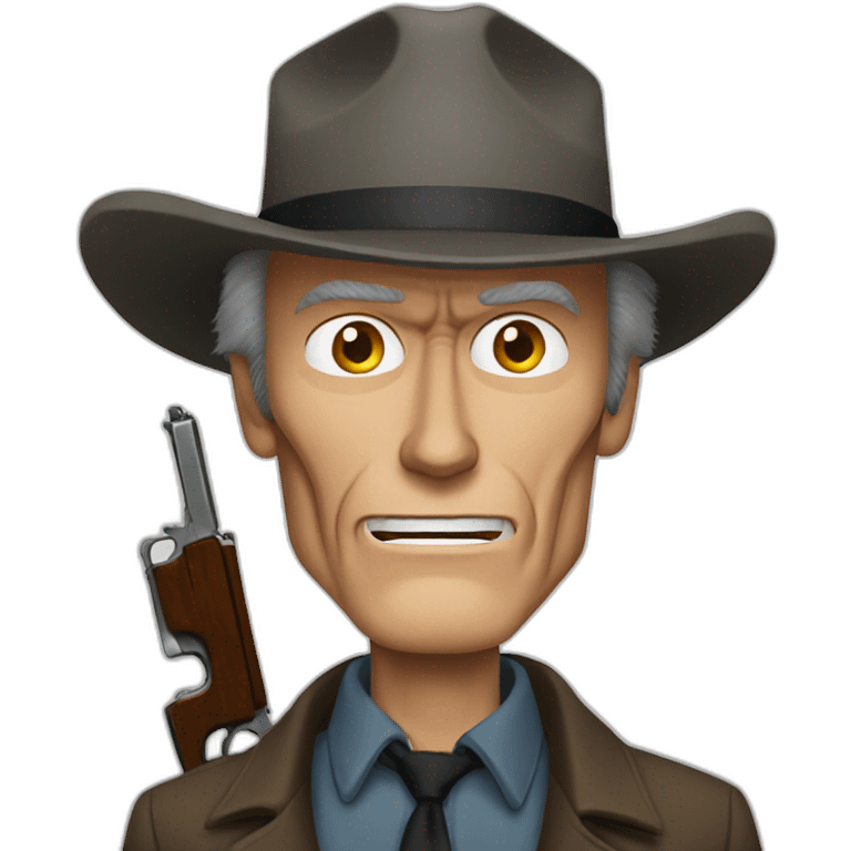 Clint Eastwood emoji